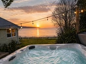 Private Beachfront | Hot Tub I Sleeps 10 + Casita