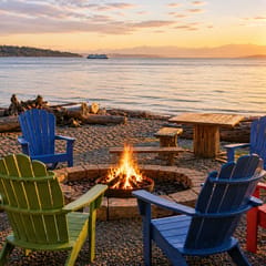 Private Beachfront | Hot Tub I Sleeps 10 + Casita