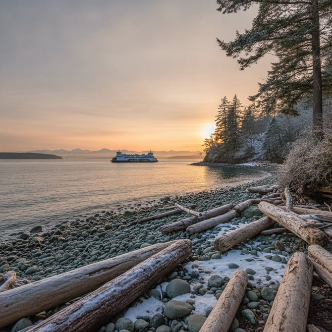 Where to Stay in Clinton for Whidbey's December Markets